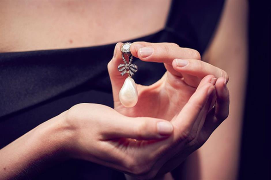 Marie Antoinette's pearl pendant – $36 million (£28m)
